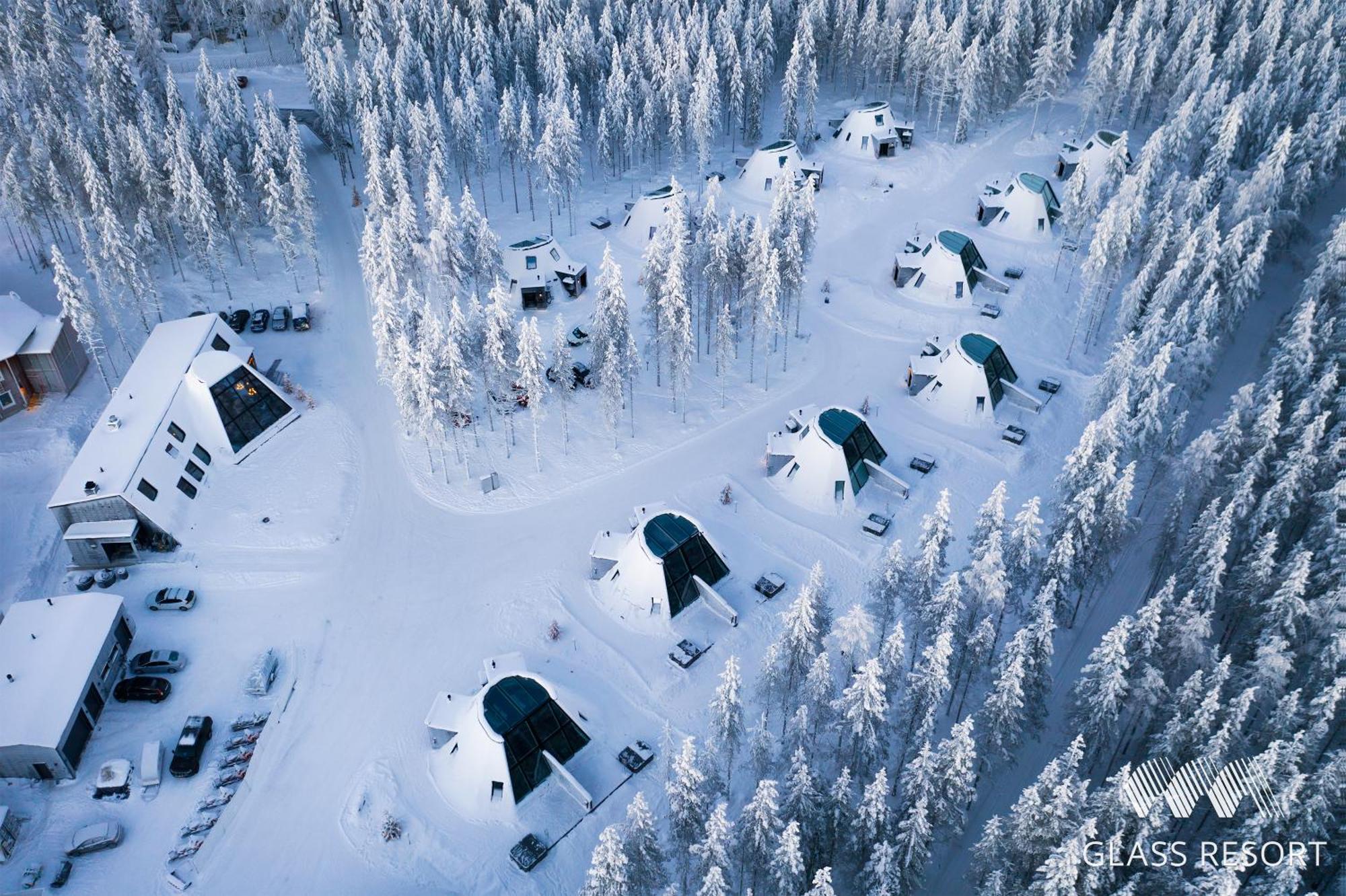 Glass Resort Rovaniemi Bagian luar foto